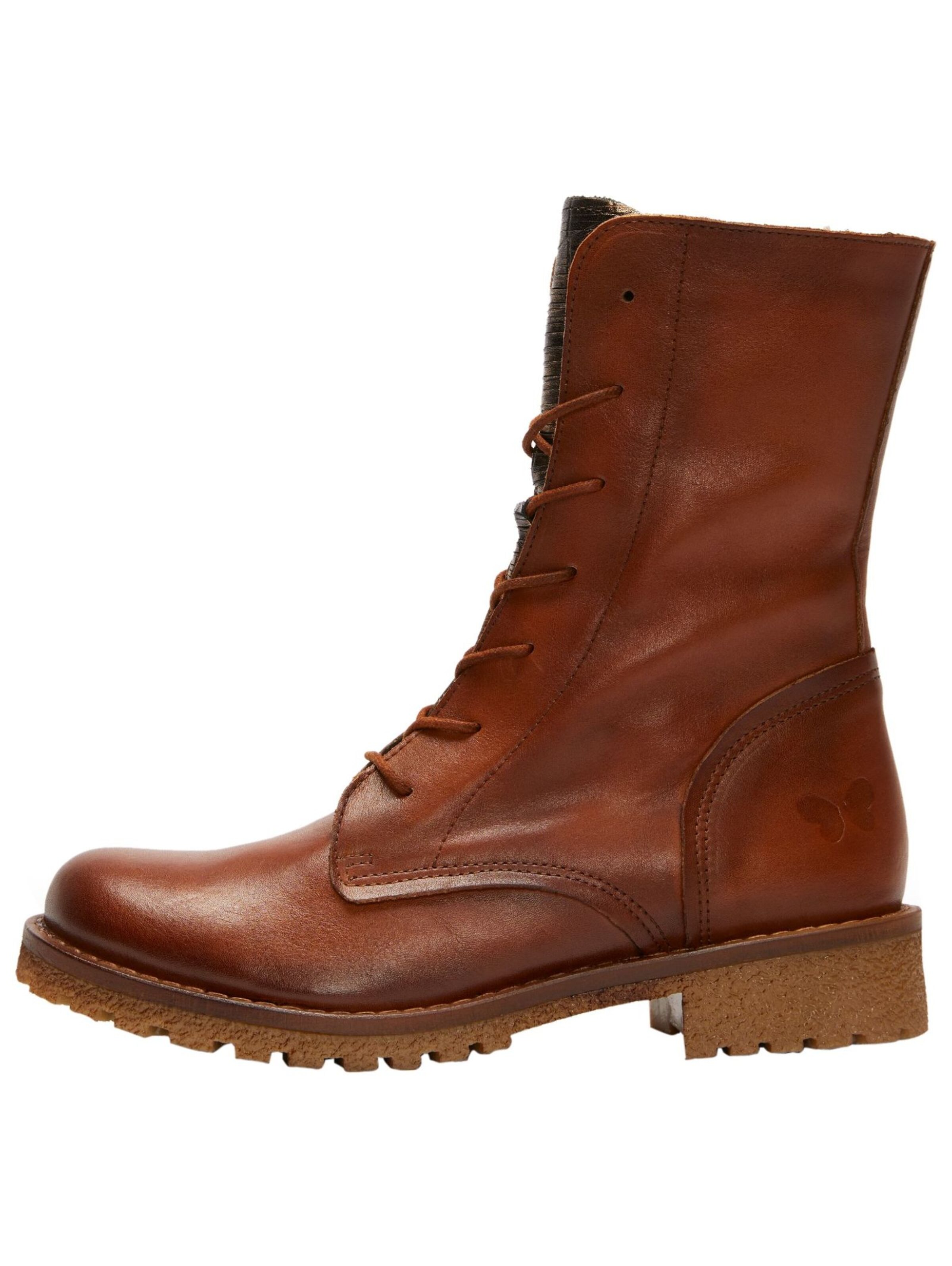 FELMINI Schnürstiefelette in Braun