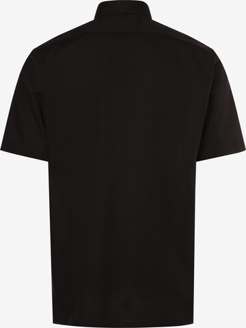 Andrew James Regular fit Business Shirt ' ' in Black