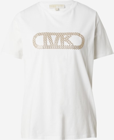 MICHAEL Michael Kors Shirts 'GROMMET EMPIRE' i guld / hvid, Produktvisning