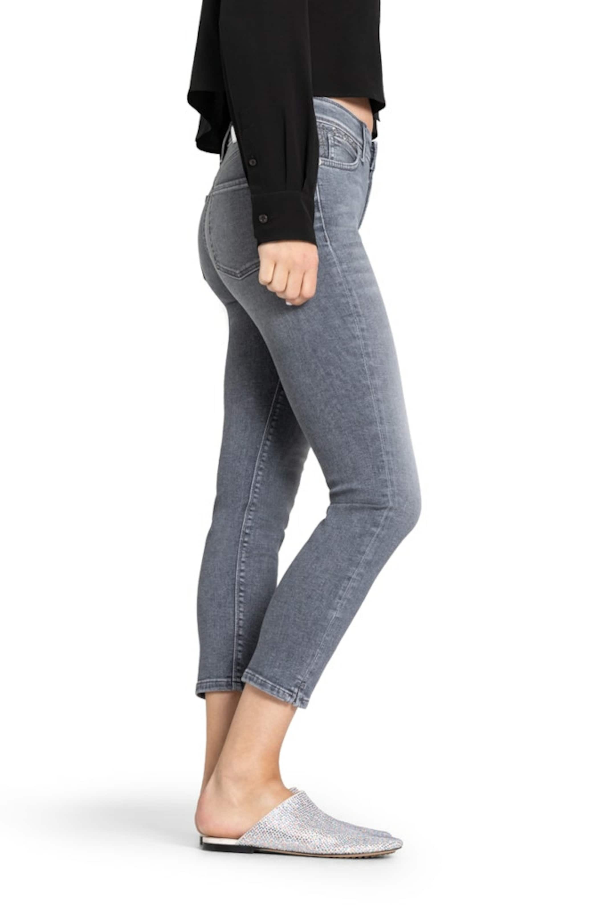 Cambio Regular Jeans in Grijs