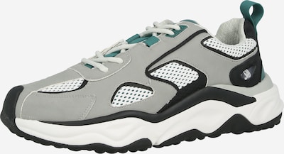 STEVE MADDEN Matalavartiset tennarit 'Serpent' värissä harmaa / musta / valkoinen, Tuotenäkymä