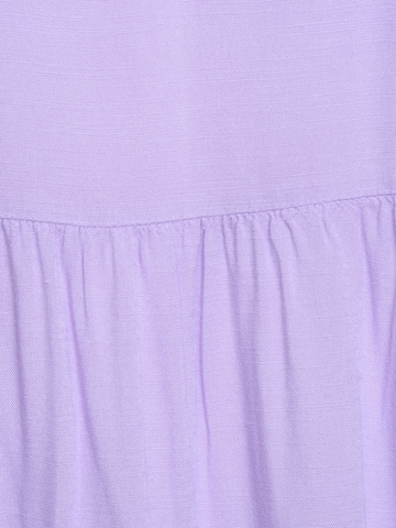 Pieces Petite - Vestido 'Teresa' em roxo