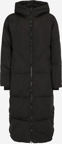 Y.A.S Tall Winter coat 'IRIMA' in Black: front