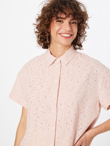 Madewell Bluse i pink