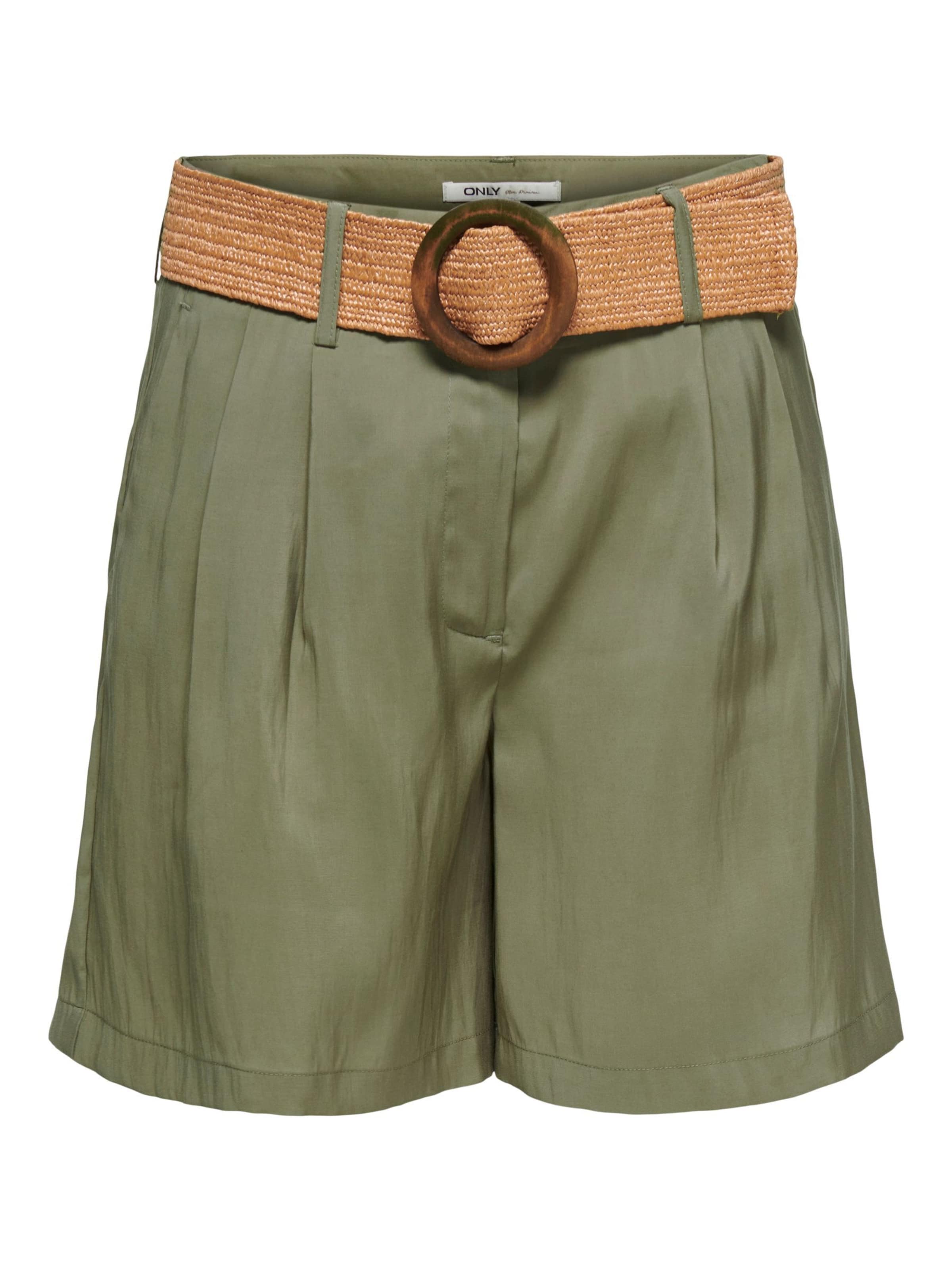 ONLY Pleat-front trousers 'ONLIbiza' in Olive, Item view