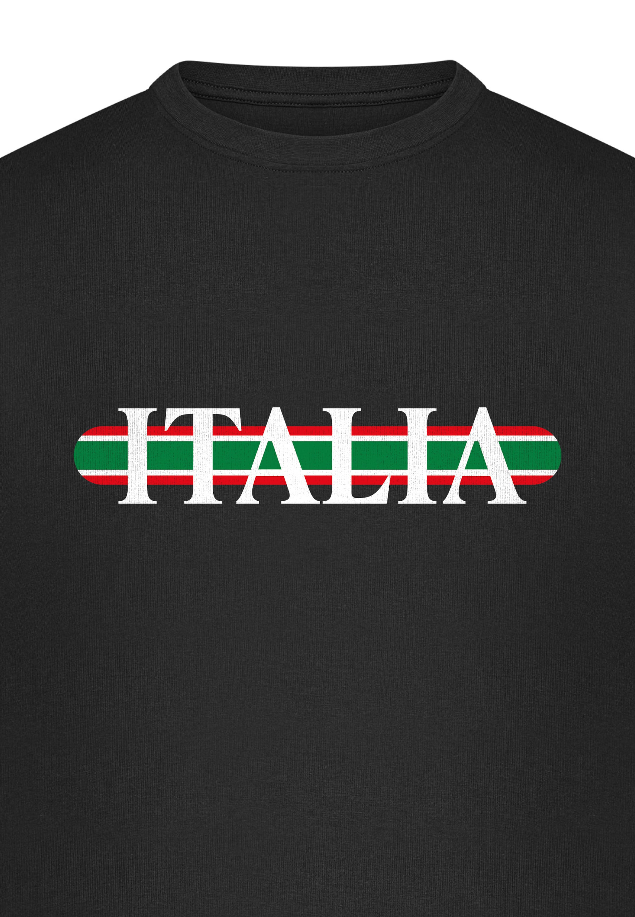Mister Tee Koszulka 'Italia' w kolorze czarny