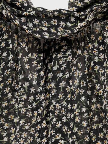 MANGO Blus 'Splash' i svart
