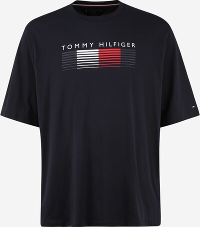 Tommy Hilfiger Big & Tall T-Shirt en bleu marine / rouge / blanc, Vue avec produit