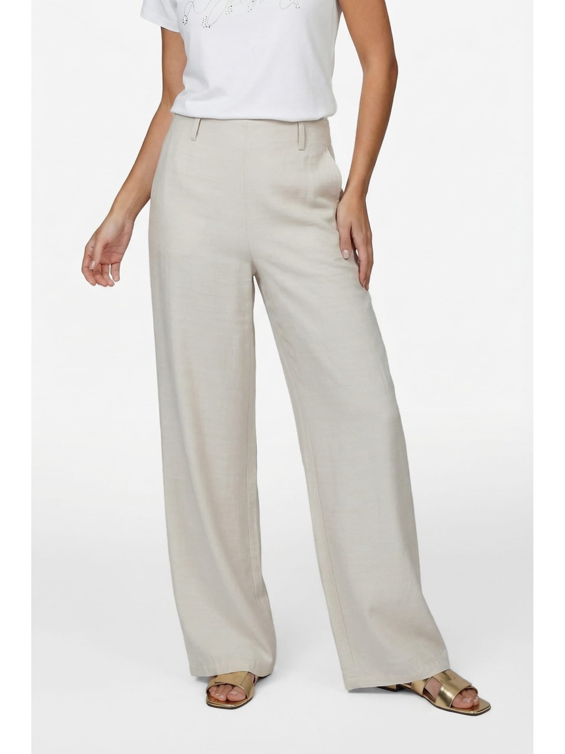 G-maxx Baggy Broek '26ZFQG07' in Beige