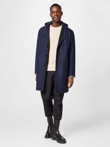 BOSS Between-Seasons Coat 'Cam' in Blue