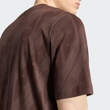 T-Shirt ADIDAS ORIGINALS en marron