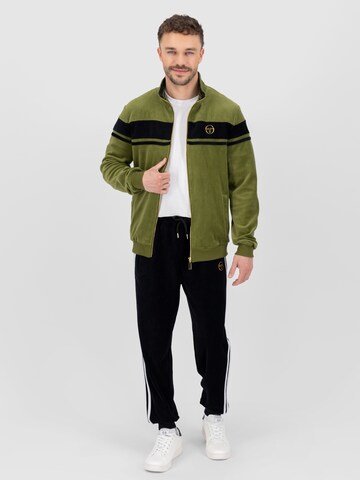 Sergio Tacchini Regular Sporthose in Schwarz