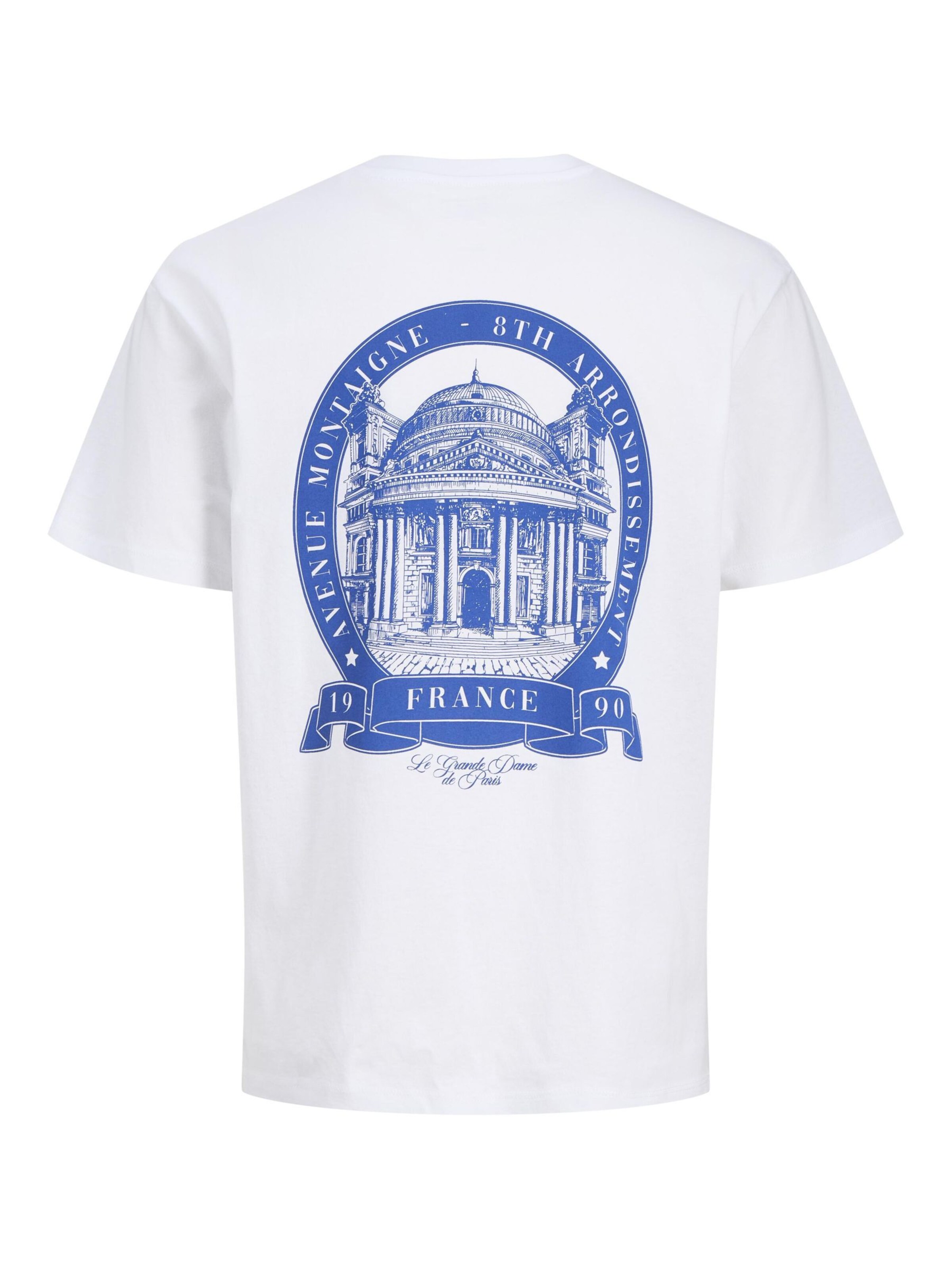 JACK & JONES Shirt in Wit: voorkant