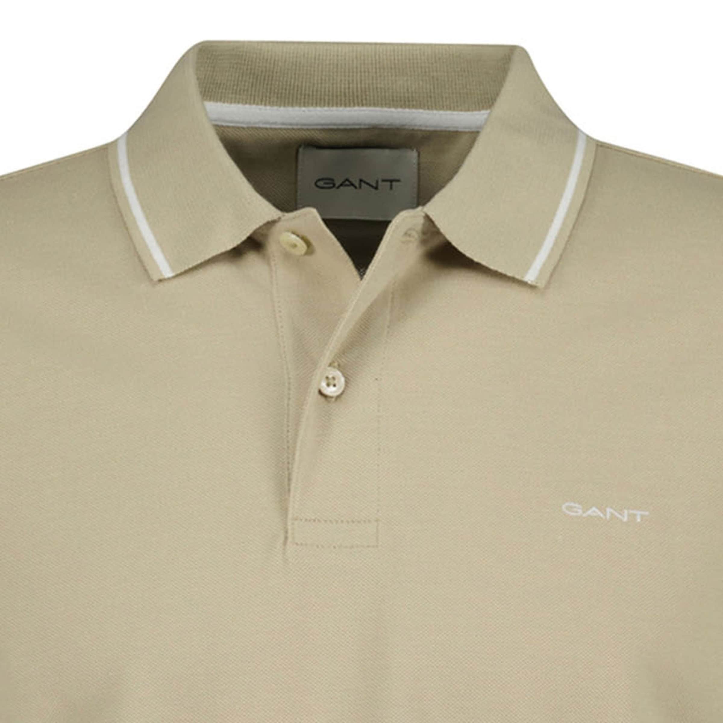 GANT Poloshirt 'Rugger' in Beige