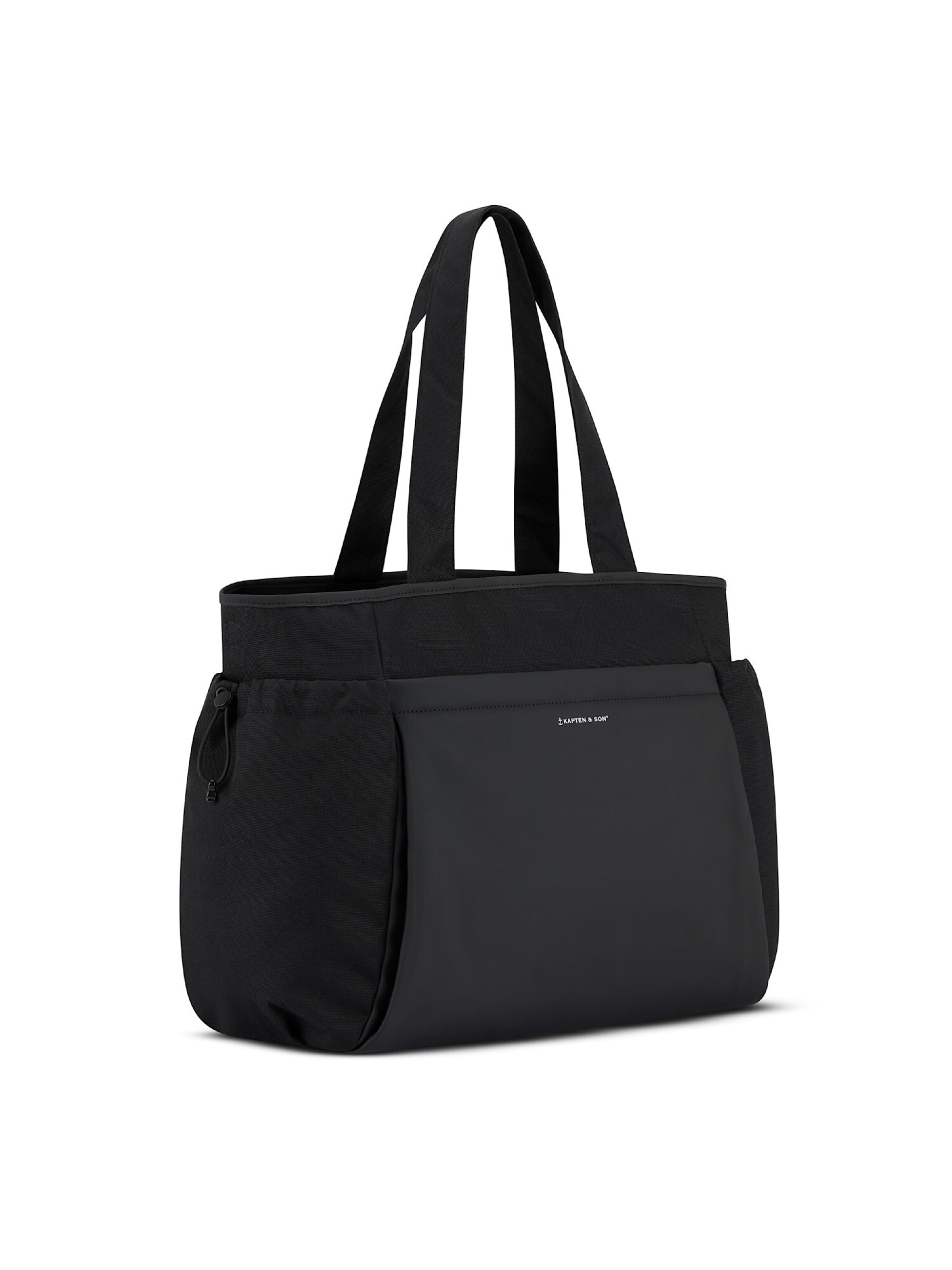 Kapten & Son Shopper 'Hellvi Large' in Schwarz