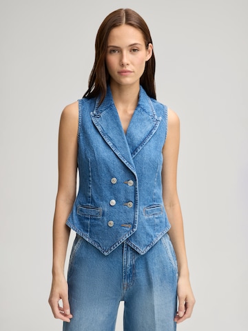 JOOP! Bodywarmer 'Iva' in Blauw: voorkant