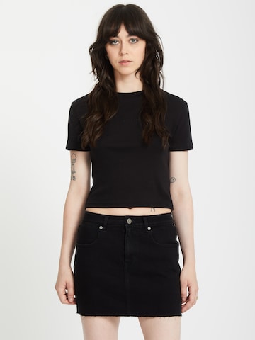 Volcom Shirt in Black: front