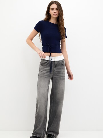 Pull&Bear Pullover in Blau