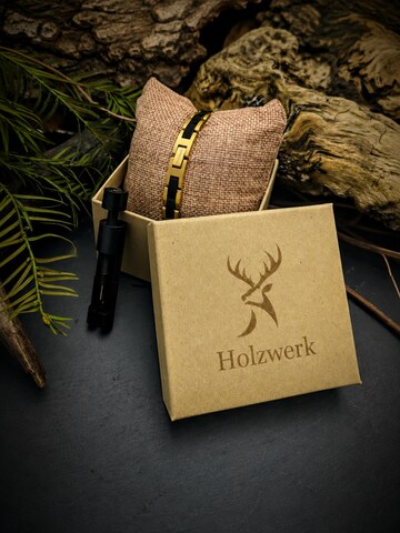 Holzwerk Bracelet 'TEGERNSEE' in Gold