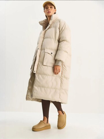 Bianco Lucci Winter Coat in Beige