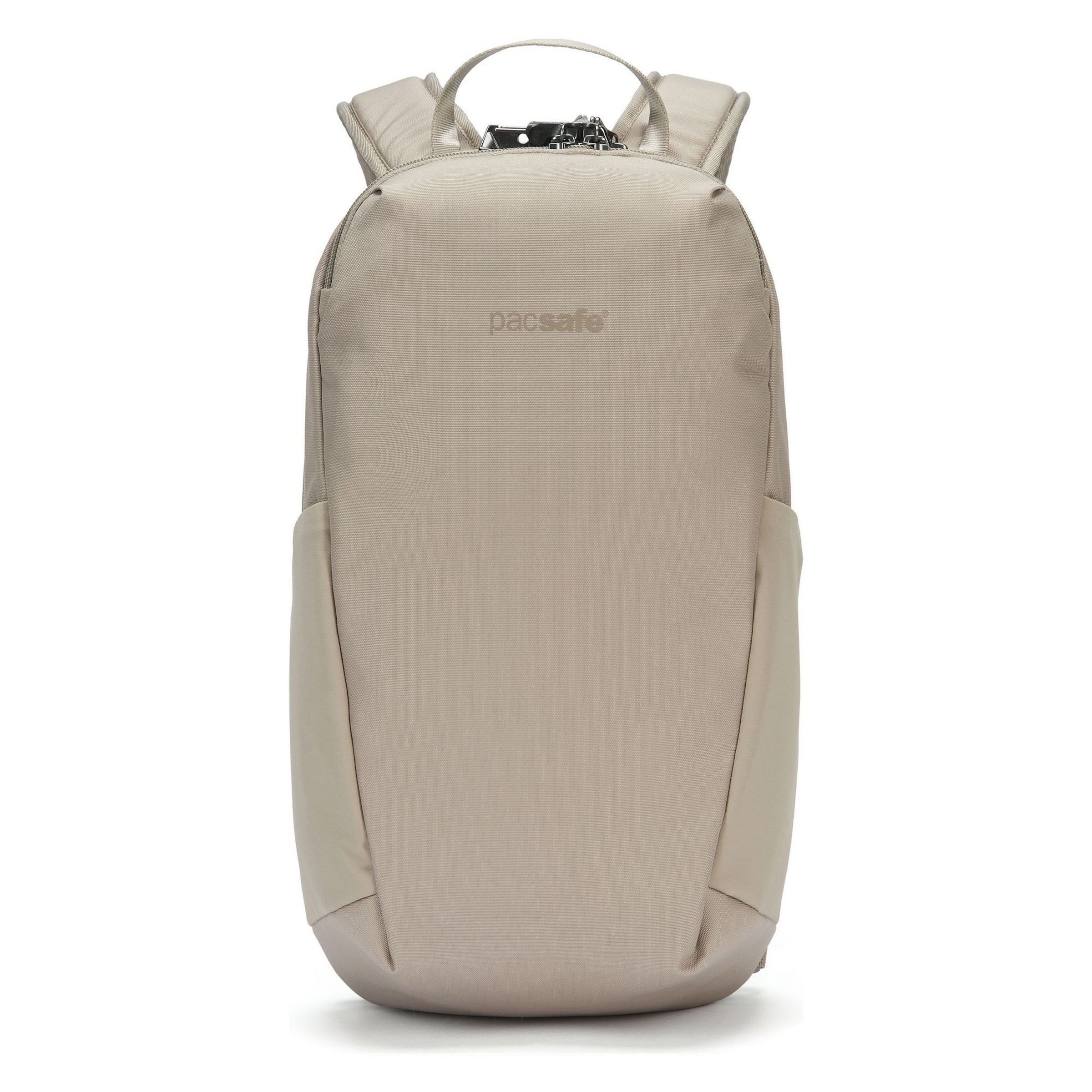Pacsafe Rugzak in Beige: voorkant