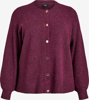 ZizziKardigan 'CAVISTA' - crvena boja: prednji dio