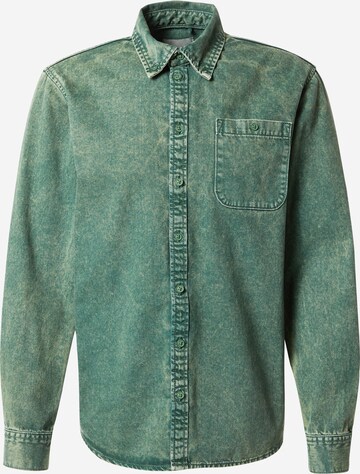 BLEND Regular fit Button Up Shirt in Blue: front