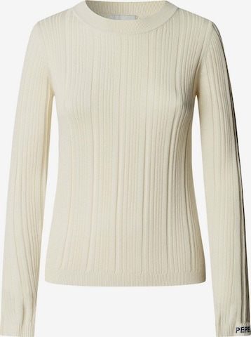 Pullover 'Anna' di Pepe Jeans in bianco: frontale