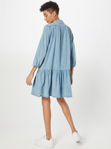 REPLAY Shirt Dress in Blue