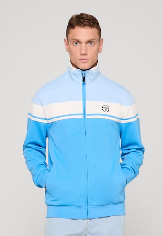Veste de survêtement Sergio Tacchini en bleu : devant