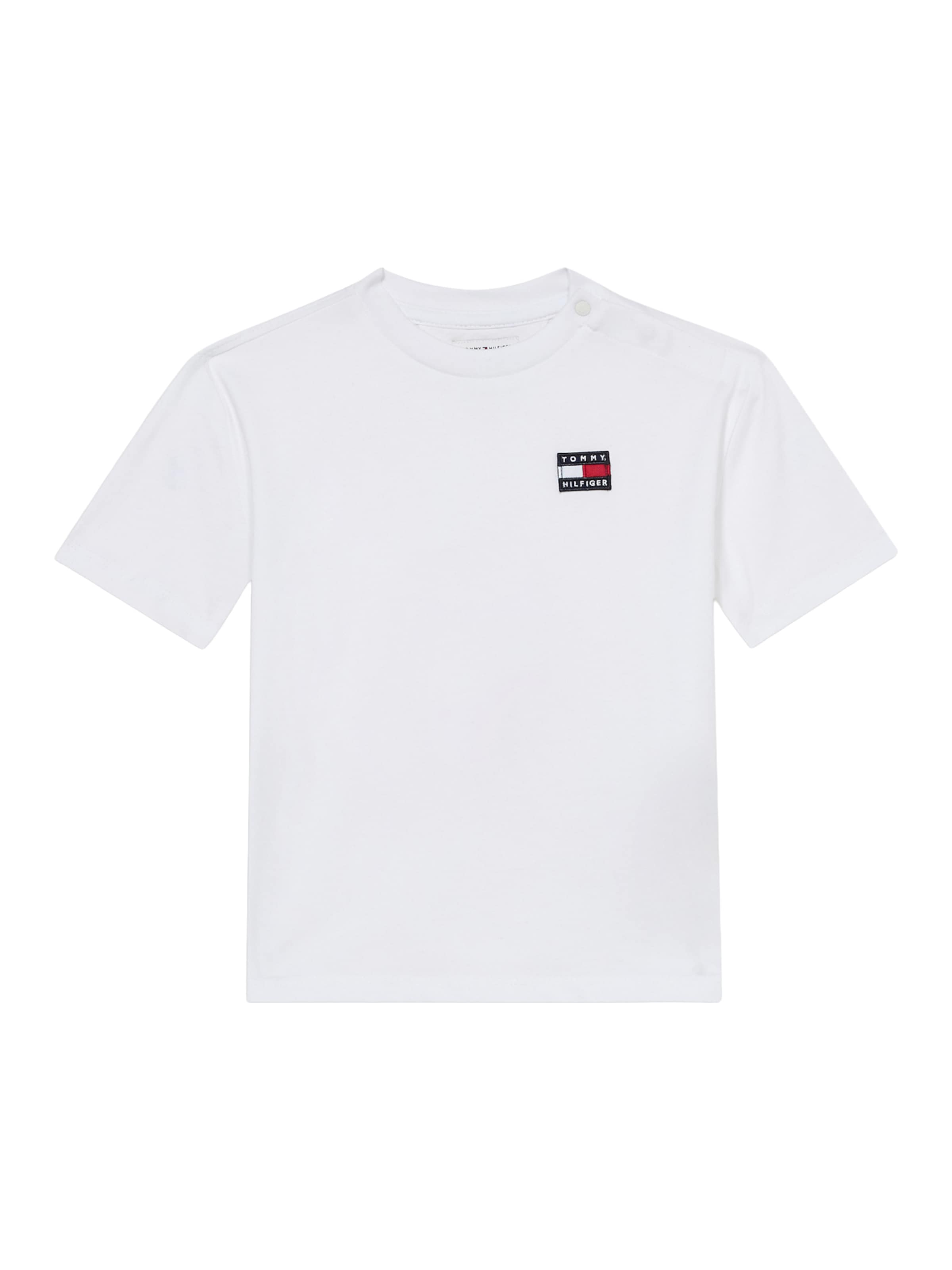 TOMMY HILFIGER Μπλουζάκι 'HERITAGE' σε 74 σε λευκό, Άποψη προϊόντος