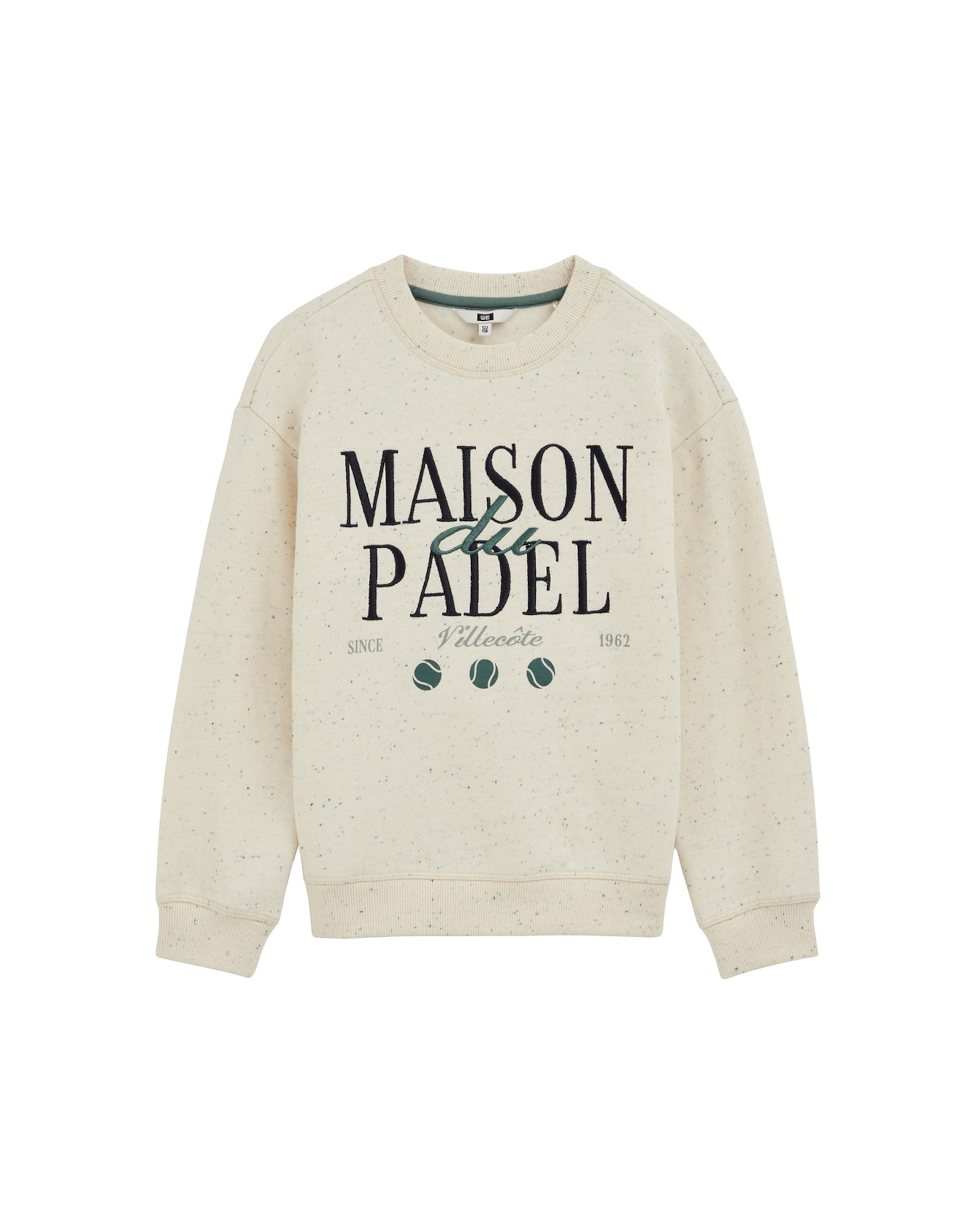 WE Fashion - Sweatshirt em bege: frente