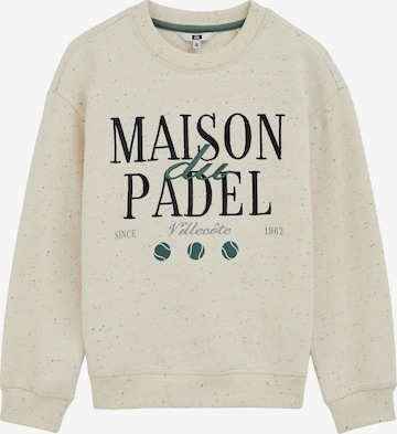 WE Fashion Collegepaita värissä beige: etupuoli