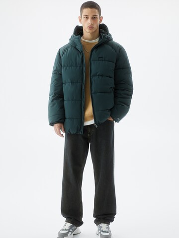 Pull&Bear Between-season jacket in Green