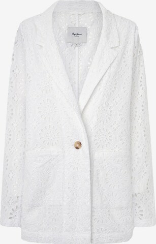 Pepe Jeans Blazer ' MARISA ' in Weiß: predná strana