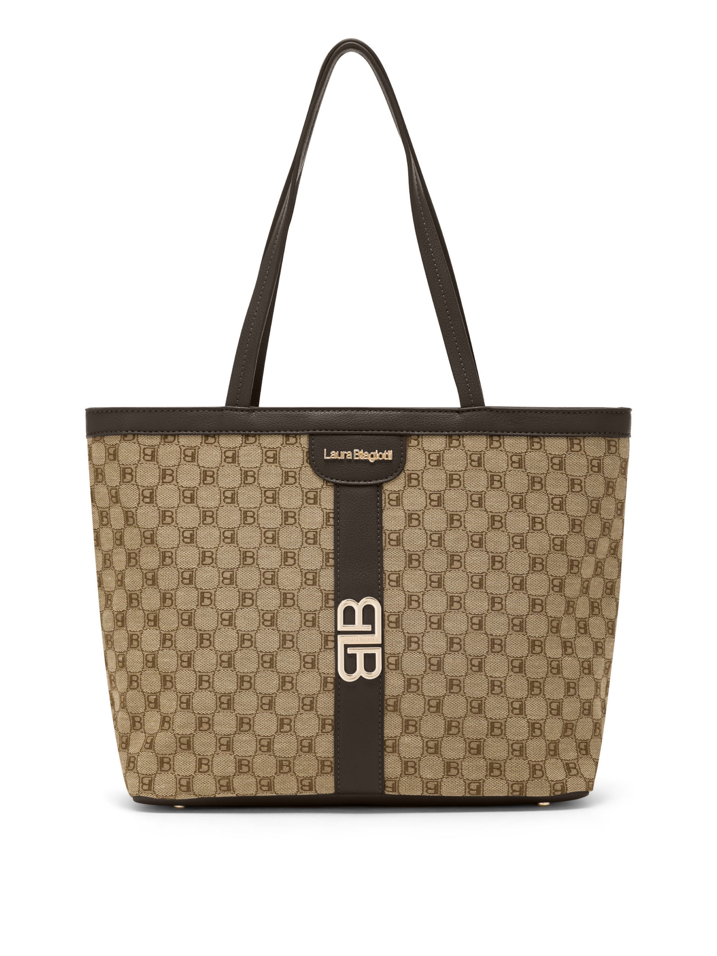 Cabas 'Delray 2' Laura Biagiotti en marron : devant