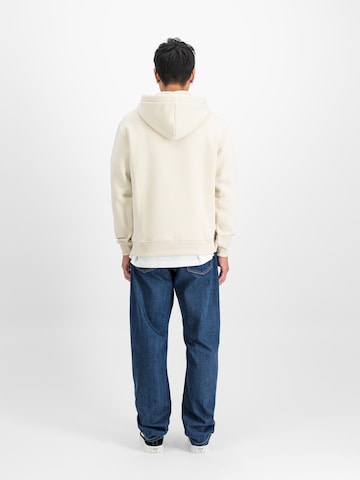 ALPHA INDUSTRIES Μπλούζα φούτερ σε μπεζ