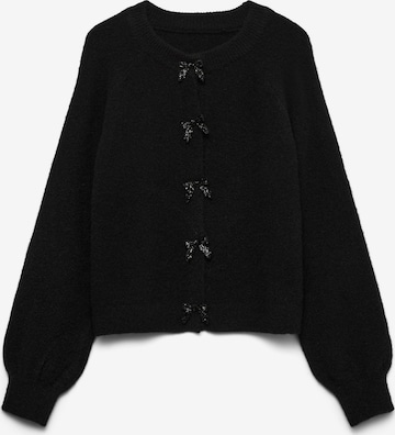 VERO MODA Strickjacke 'VMViolin' in Schwarz: Vorderseite