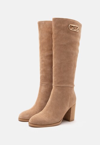 Bottes Karl Lagerfeld en beige