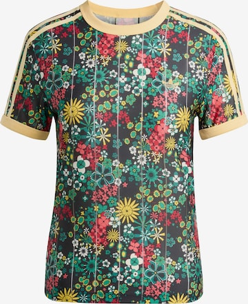 ADIDAS ORIGINALS Paita 'Adidas Originals x Liberty London' värissä musta: etupuoli