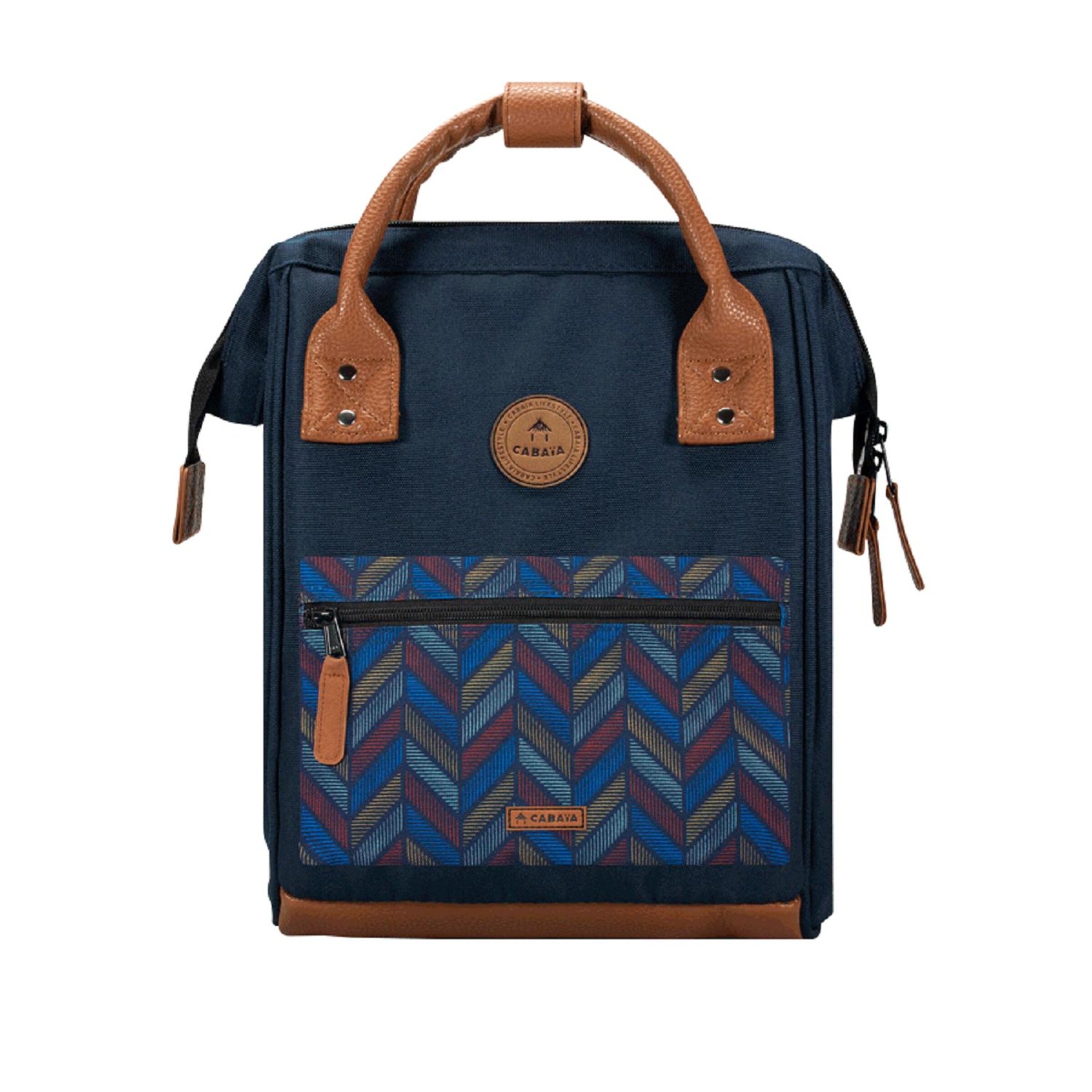 Cabaia Backpack 'Adventurer' in Blue: front