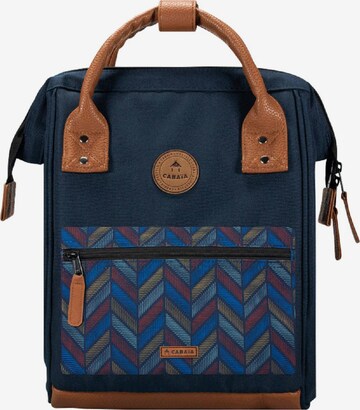 Cabaia Backpack in Blue: front