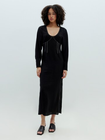 EDITED Dress 'Renée' in Black: front