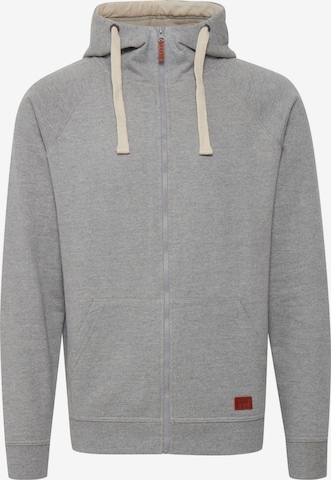 BLEND - Sudadera con cremallera 'Speedy' en gris: frente