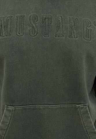 MUSTANG Sweatshirt 'Eden' in Green