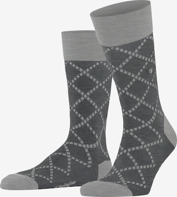 BURLINGTON Socks 'Ferry Road' in Grey: front