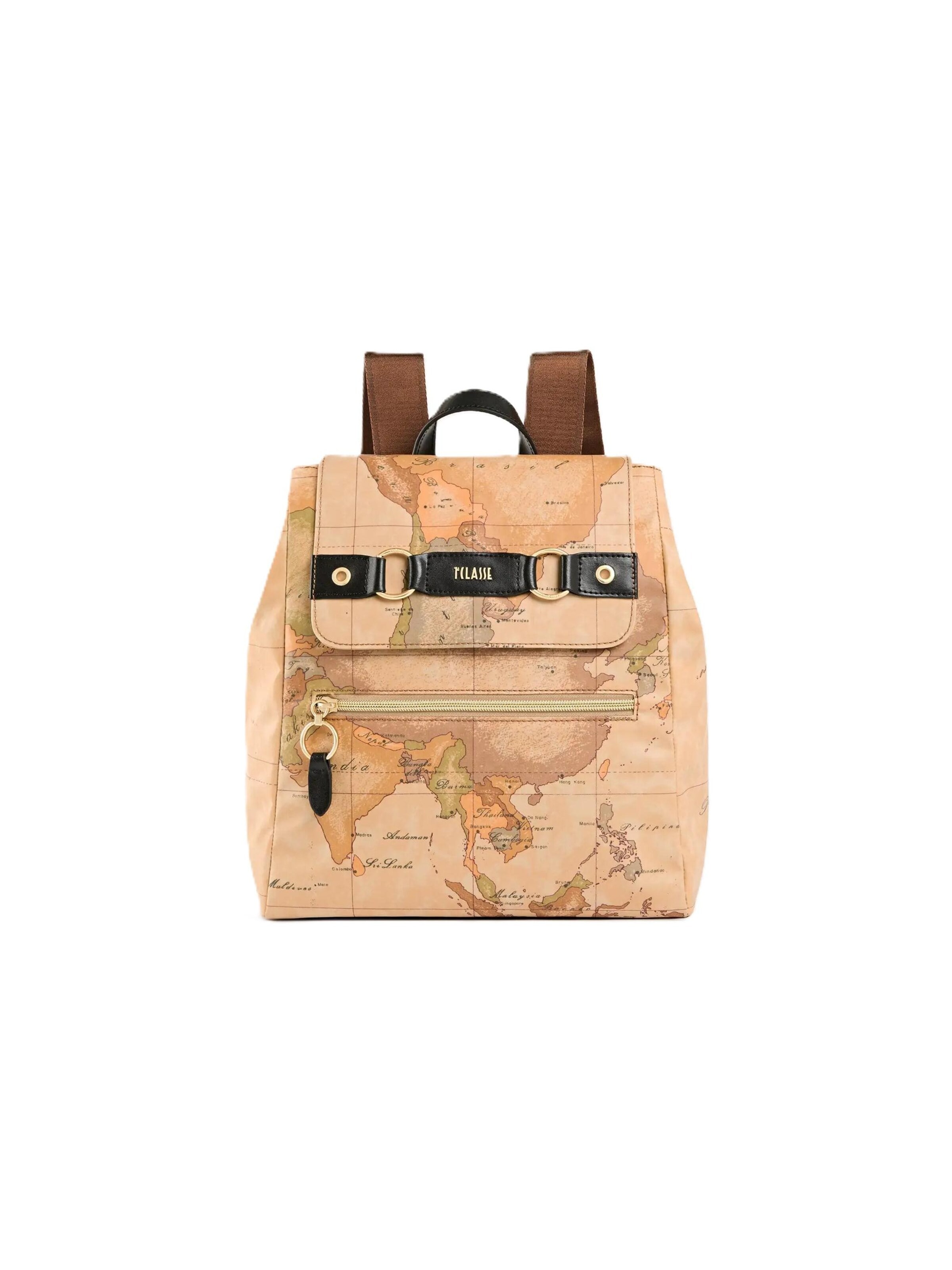 Zaino 'LLG06S578' di Alviero Martini in beige: frontale
