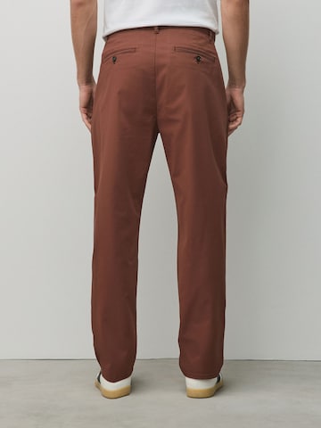 Regular Pantalon chino Next en marron
