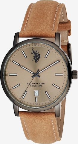 Montre à affichage analogique 'Melville' U.S. POLO ASSN. en gris : devant