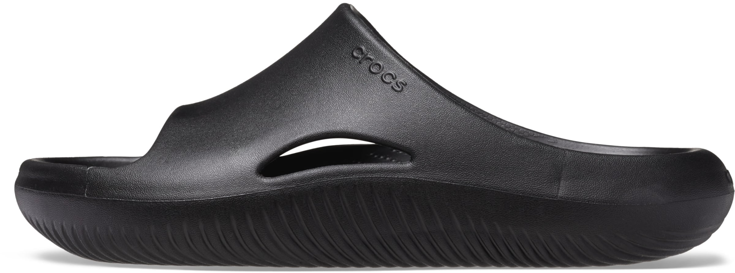 Crocs - Sapato aberto em preto: frente